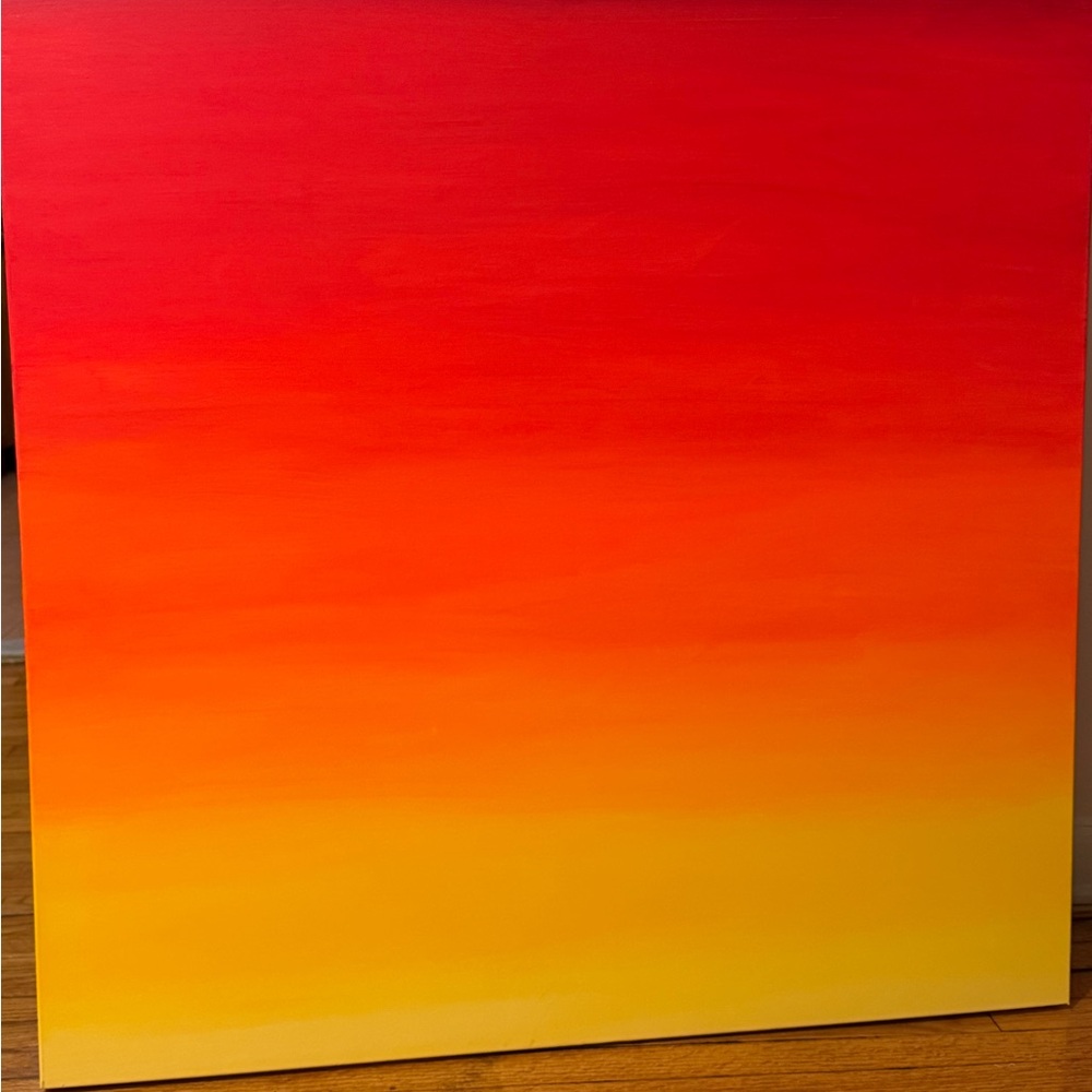 Vibrant Sunset Canvas Art